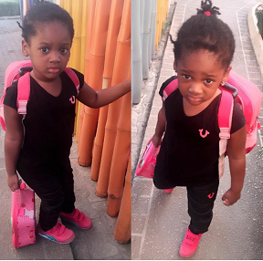 2Baba’s Daughter, Olivia Gains Admission into School