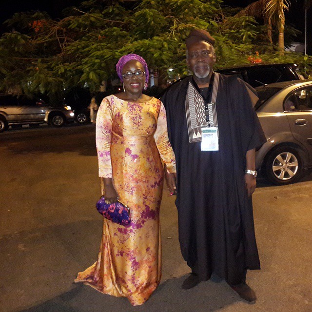 See What Olu Jacob and Wife’s Did at Presidential Gala Night