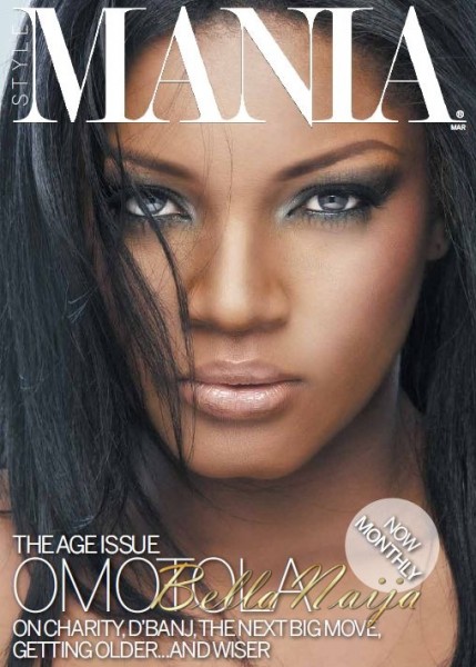 Omotola Jalade Ekeinde Dazzles Stylemania Magazine Cover