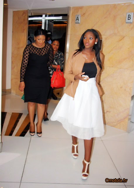 Omotola Jalade Excited As Her Second Daughter Heads To University