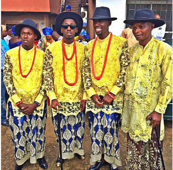 Orezi Drags Terry G, 9ice, Others To Sister’s Wedding (Photos)