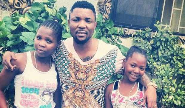 Oritsefemi Shows Off Daughters