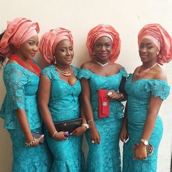 Faces At Paul Okoye & Anita Isama’s Trado Wedding