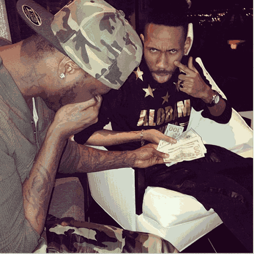 Peter Okoye Loses 5000dollars To Rapper Phyno