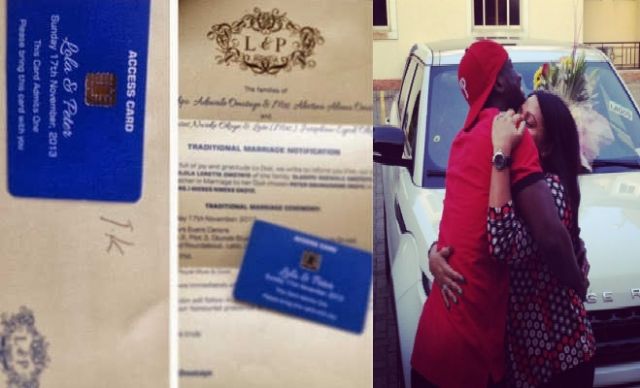 P-Square Releases Pix Of Wedding IV, Access Card To Marriage Venue