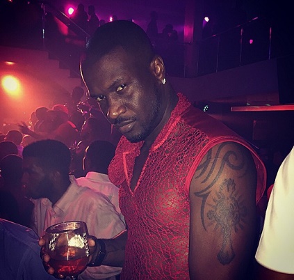 Fan Unimpressed With Peter Okoye’s See-through Club Wear (Photos)