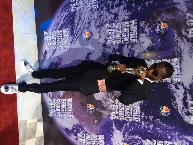 Check Out D’Banj Tux Suit To World Music Awards (Picture)