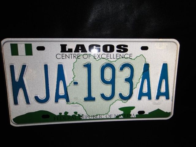 The Lagos New Number Plates is Now officially Available