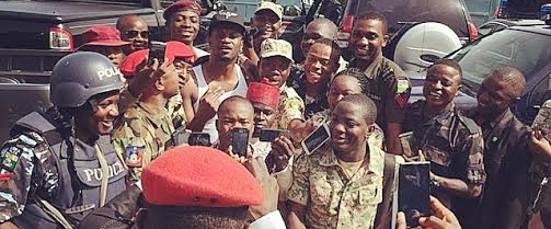 How Nigerian Army ‘Swooped’ Paul Okoye of PSquare At Presidential Inauguration