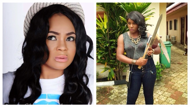 Exclusive gist: Nollywood starlets Queen Nwokoye and Rachel Okonkwofights dirty over movie role