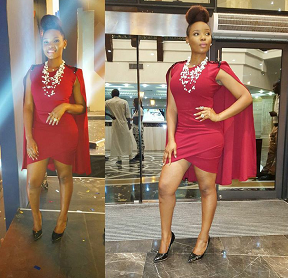 Yemi Alade dazzles in Red