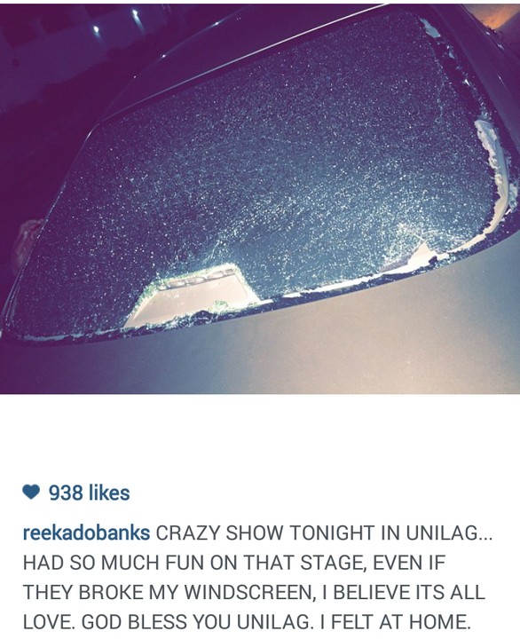 UNILAG Students Attack Reekado Banks