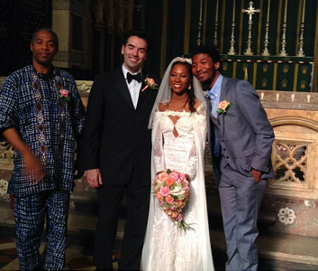 First Photos of Yeni Kuti Daughter’s White Wedding (Photos)