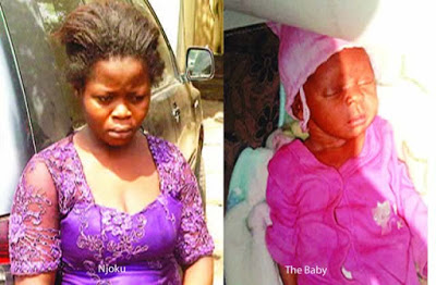 Police Nabs Sales Girl With Stolen Baby