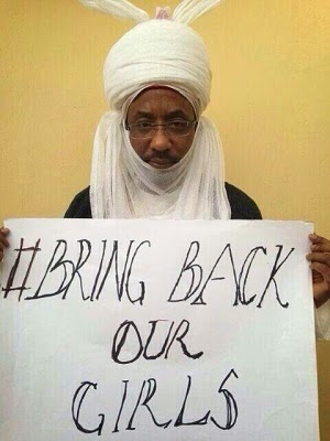 New Emir of Kano, Sanusi Lamido Sanusi Clamour’s For #Bring Back Our Girls