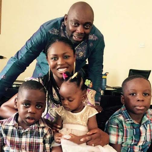 ‘Black Arrow’ Actor, Segun Arinze Shows Off Adorable Family