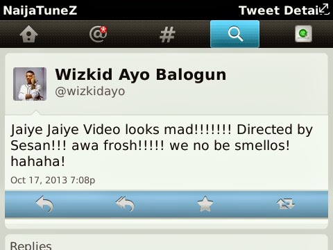 Whose Video Is Wizkid Referring To As Smellos?