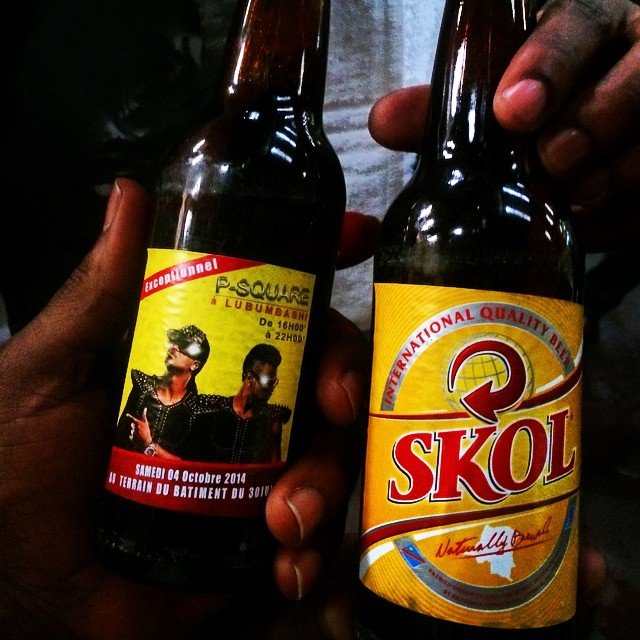 P-square Becomes Alcohol Ambassadors in Congo {Pictures]