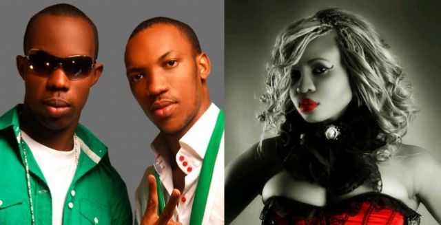 Musical Duo, Skuki In Public Fight Over Romance With Weird Singer, Goldie