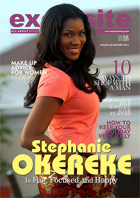 STAR ACTRESS STEPHANIE OKEREKE COVERS EXQUISITE MAGAZINE