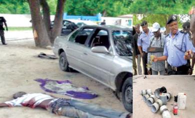 Borno: Police kill suicide bomber at headquarters