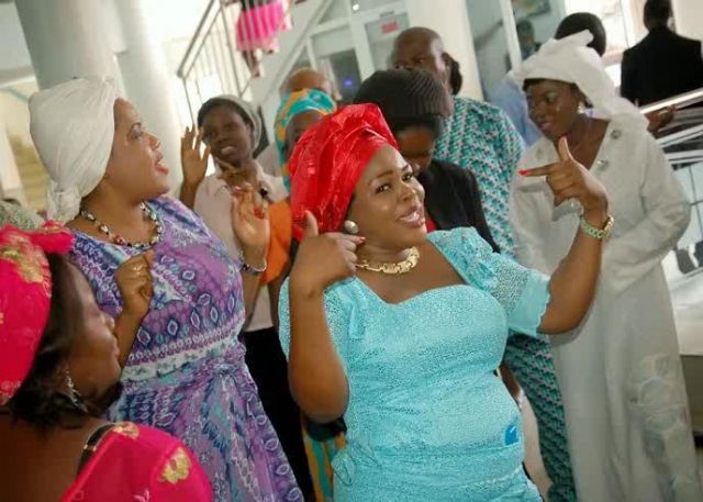 Yoruba Movie Star, Taiwo Aromokun Dedicates Children At RCCG