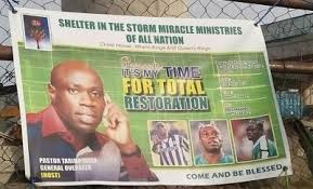 Taribo West Holds Crusade In Lagos