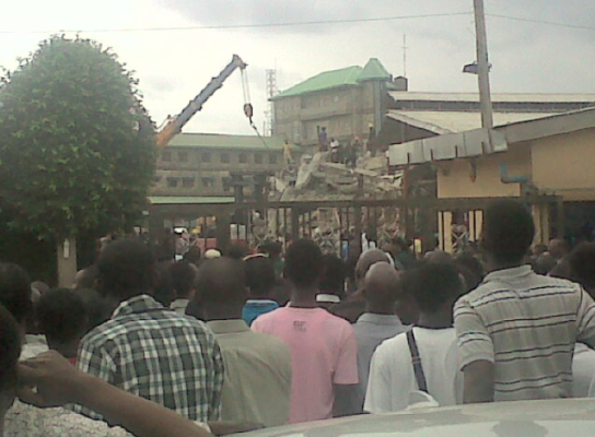 EXCLUSIVE: TB JOSHUA RELEASES NEW FOOTAGE OF SYNAGOGUE BUILDING COLLAPSE