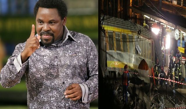 VIDEO: FRENCH TRAIN DERAILMENT PREDICTED BY TB JOSHUA