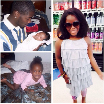 Tiwa Savage’s Hubby TeeBillz Gushes Over His 7 Years Old Daughter