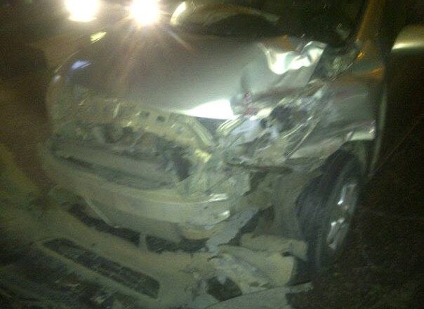 Fast-Rising Comedian, TeeGee Unusual Survives Ghastly Auto Crash (Pictures)