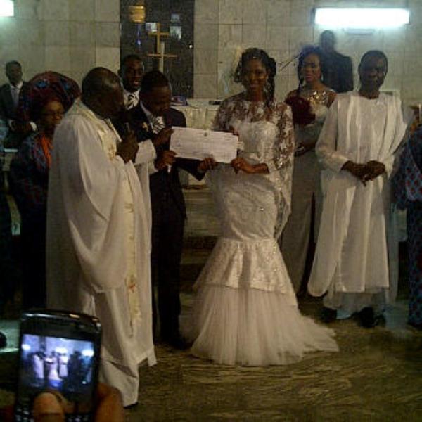 First Pictures: Teju Babyface Weds Beauty Queen Lover, Tobi Banjoko