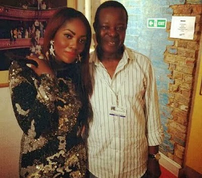 Tiwa Savage, Hubby Drag King Sunny Ade To Their Traditional Wedding