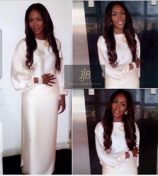 Tiwa Savage Claims She Isn’t Pregnant