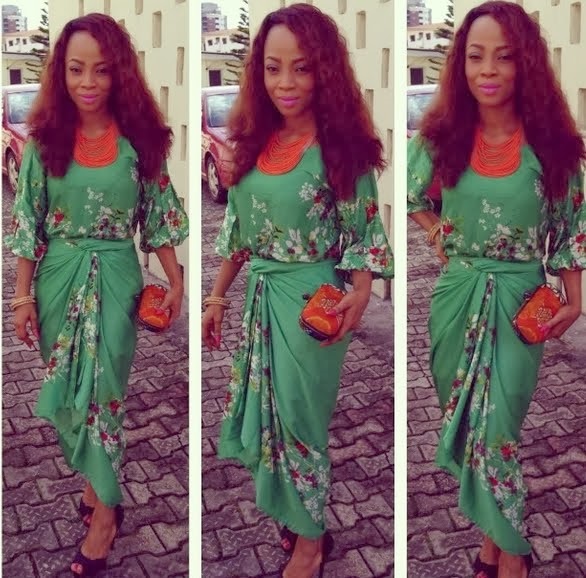 Photo: Is This Toke Makinwa’s Feet Or…?