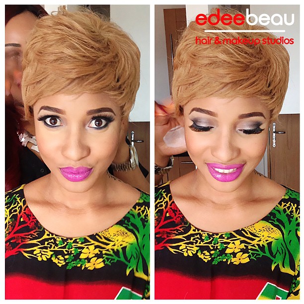 PICTURES : Tonto Dikeh’s stunning Edee Beau make-over for London show