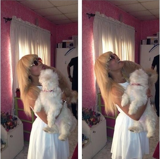 Tonto Dikeh Calls Her Dogs ‘Babies’ [Pictures]