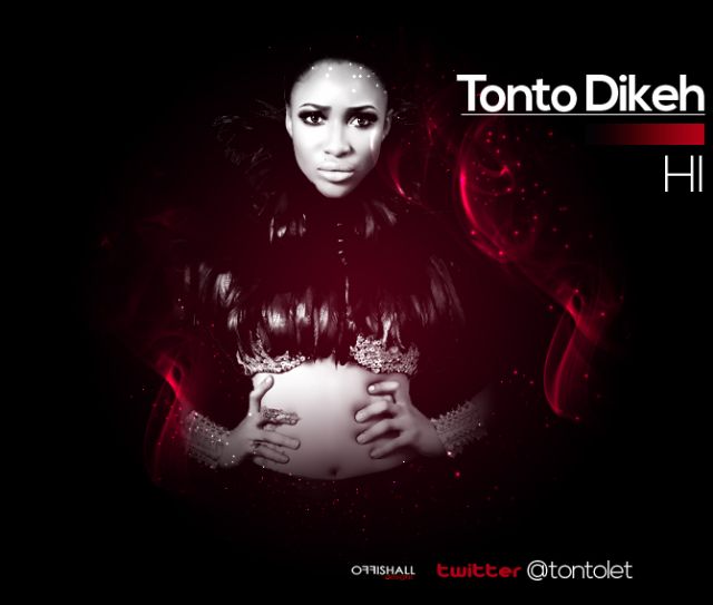 VIDEO:  Tonto Dikeh Records ‘Hi’ In The Studio