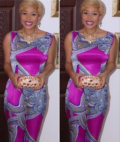 What Tonto Dikeh Wore To A Wedding