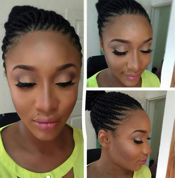 Tonto Dikeh’s Rocks New Yoruba Wives Hairstyle