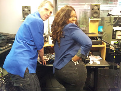 Booty Competition: Toolz Shows BBC Radio Presenter, Tim Westwood That She’s Unbeatable