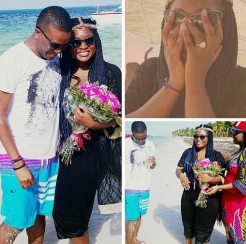 Toolz Finally Engaged By Boyfriend, Tunde Demuren