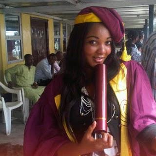 At Last Actress Uche Iwuji Graduates!