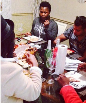 Actress, Uche Jombo’s Thanksgiving Dinner (Photos)