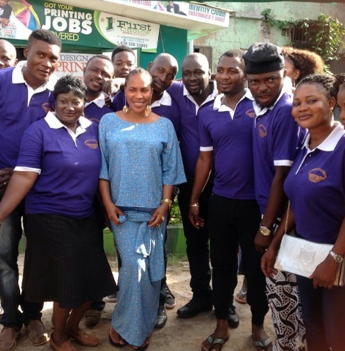 Fathia Balogun Opens ‘House of Faiteer’ Beauty Shop.