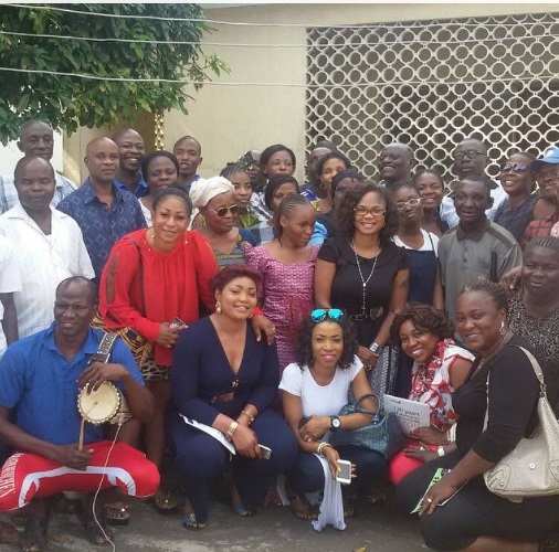 Iyabo Ojo, Pinkies Foundation Visit Institute Of the Blind [Pictures]