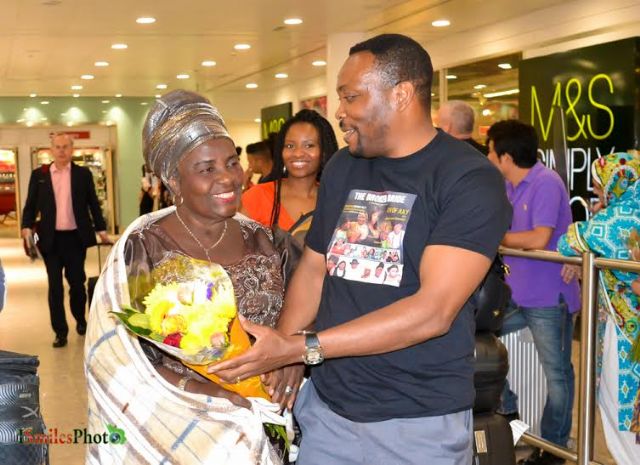 Ex-Miss Nigeria, Television Personality, Dame Julie Coker, Lands British Soil In Style