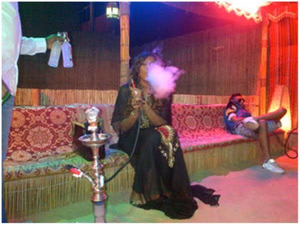 Nigerian Female Celebrities Who Smokes Shisha (Photos)