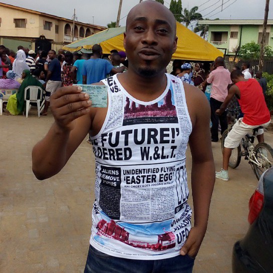 What Celebs Wore To Polling Units