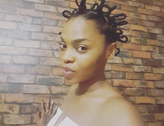 Chidinma Glows In Thread Hairstyle